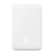 Повербанк портативний акумулятор Power bank Baseus Magnetic Mini Wireless MagSafe магнітний 20W 5000 mAh White P10022107223-00