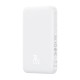 Повербанк портативний акумулятор Power bank Baseus Magnetic Mini Wireless MagSafe магнітний 20W 5000 mAh White P10022107223-00
