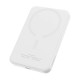 Повербанк портативний акумулятор Power bank Baseus Magnetic Mini Wireless MagSafe магнітний 20W 5000 mAh White P10022107223-00