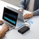 Повербанк портативний акумулятор Power bank Baseus Adaman Digital Display 140W 24000 mAh Black P10021508113-00