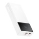 Повербанк портативний акумулятор Power Bank Baseus Star-Lord Digital Display 65W 20000 mAh Cluster White P10022906213-00
