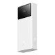 Повербанк портативний акумулятор Power Bank Baseus Star-Lord Digital 30W 20000 mAh Cluster White P10022904213-00