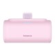 Повербанк портативний акумулятор Power Bank Baseus Compact Fast Type-C 20W 5000 mAh Pink P10068306413-00