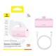 Повербанк портативний акумулятор Power Bank Baseus Compact Fast Type-C 20W 5000 mAh Pink P10068306413-00