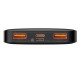 Повербанк портативний акумулятор Power bank Baseus Bipow Digital Display 20W 10000 mAh Black PPBD050301
