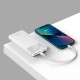 Повербанк портативний акумулятор Power bank Baseus Bipow Digital Display 20W 10000 mAh White PPBD050502
