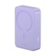 Повербанк портативний акумулятор Power bank Baseus Magnetic Mini Wireless 20W 20000 mAh Purple PPCX150005