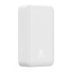 Повербанк портативний акумулятор Power bank Baseus Magnetic Mini Wireless 20W 20000 mAh White PPCX150002