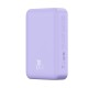 Повербанк портативний акумулятор Power bank Baseus Magnetic Mini Wireless 20W 20000 mAh Purple PPCX150005