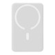 Повербанк портативний акумулятор Power bank Baseus Magnetic Mini MagSafe магнітний 20W 10000 mAh White PPCX070002