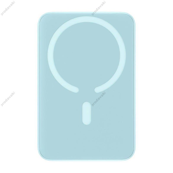Повербанк портативний акумулятор Power bank Baseus Magnetic Mini MagSafe магнітний 20W 10000 mAh Blue PPCX110103