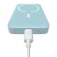 Повербанк портативний акумулятор Power bank Baseus Magnetic Mini MagSafe магнітний 20W 10000 mAh Blue PPCX110103