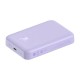 Повербанк портативний акумулятор Power bank Baseus Magnetic Mini MagSafe магнітний 20W 10000 mAh Purple PPCX110105