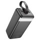 Повербанк портативний акумулятор Power bank Hoco J123C Element 22.5W+PD20W 60000 mAh Black