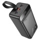 Повербанк портативний акумулятор Power bank Hoco J123C Element 22.5W+PD20W 60000 mAh Black