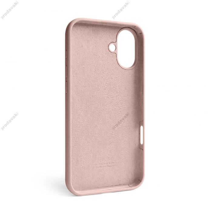 Чохол Silicone Case Full for iPhone 16 black