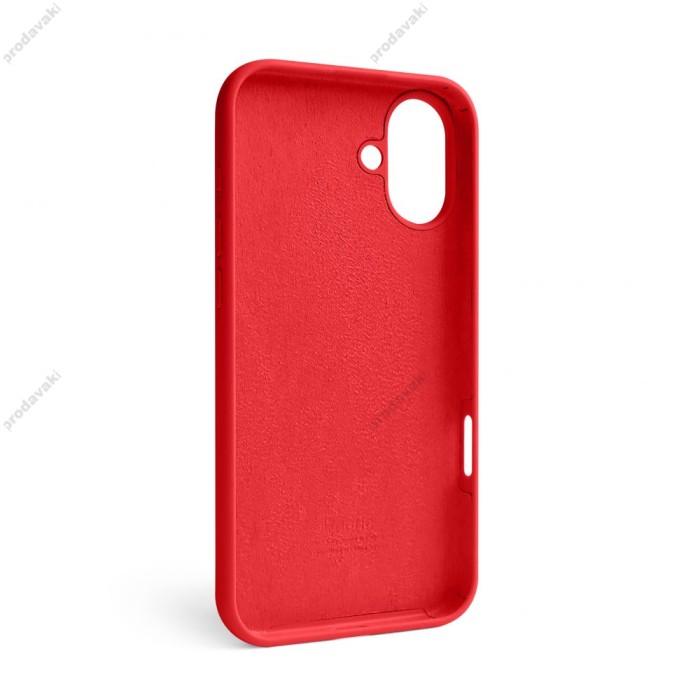 Чохол Silicone Case Full for iPhone 16 black