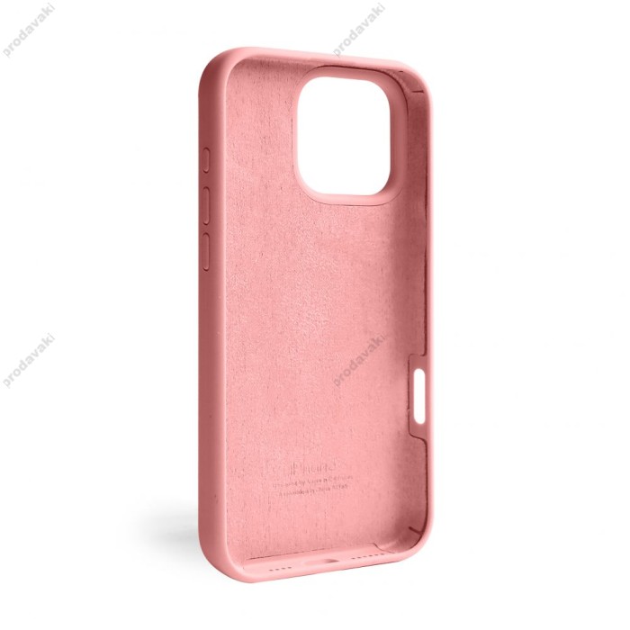 Чохол Silicone Case Full for iPhone 16 Pro Max stone