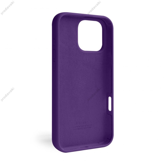 Чохол Silicone Case Full for iPhone 16 Pro Max stone