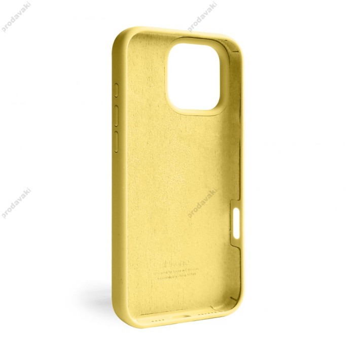 Чохол Silicone Case Full for iPhone 16 Pro Max stone