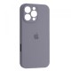 Чохол Silicone Case Full Camera для iPhone 16 Pro lavander grey