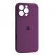 Чохол Silicone Case Full Camera для iPhone 16 Pro Max purple