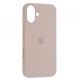 Чохол Silicone Case Full for iPhone 16 Plus chalk pink