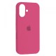 Чохол Silicone Case Full for iPhone 16 Plus dragon fruit