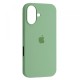 Чохол Silicone Case Full for iPhone 16 Plus fresh green