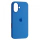 Чохол Silicone Case Full for iPhone 16 Plus new lake blue