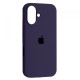 Чохол Silicone Case Full for iPhone 16 new purple
