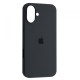 Чохол Silicone Case Full for iPhone 16 pebble
