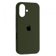 Чохол Silicone Case Full for iPhone 16 Plus virid