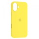 Чохол Silicone Case Full for iPhone 16 Plus yellow