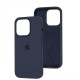 Чохол Silicone Case Full for iPhone 16 Pro Max midnight blue