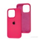 Чохол Silicone Case Full for iPhone 16 Pro Max pink hot