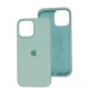 Чохол Silicone Case Full for iPhone 16 Pro Max turquoise
