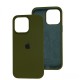Чохол Silicone Case Full for iPhone 16 Pro Max virid