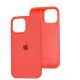 Чохол Silicone Case Full for iPhone 16 Pro Max watermelon pink
