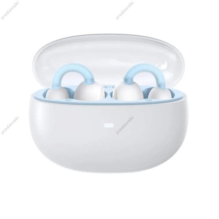Бездротові Bluetooth навушники Baseus AirGo 1 Ring Open-Ear TWS Earbuds BT 5.3 White A00069201223-00