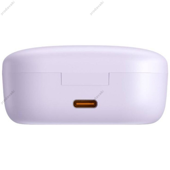 Бездротові Bluetooth навушники Baseus Bowie E18 True Wireless Earphones BT 5.3 Purple A00023800533-00