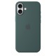 Чохол Silicone Case with MagSafe for iPhone 16 Lake Green