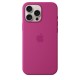 Чохол Silicone Case with MagSafe for iPhone 16 Pro Fuchsia