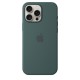 Чохол Silicone Case with MagSafe for iPhone 16 Pro Lake Green