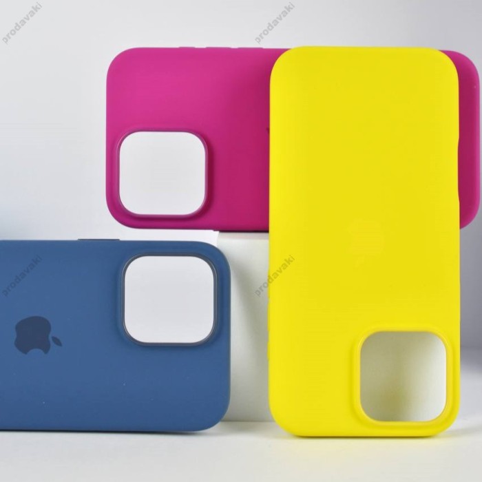 Чохол Silicone Case with MagSafe for iPhone 16 Lake Green