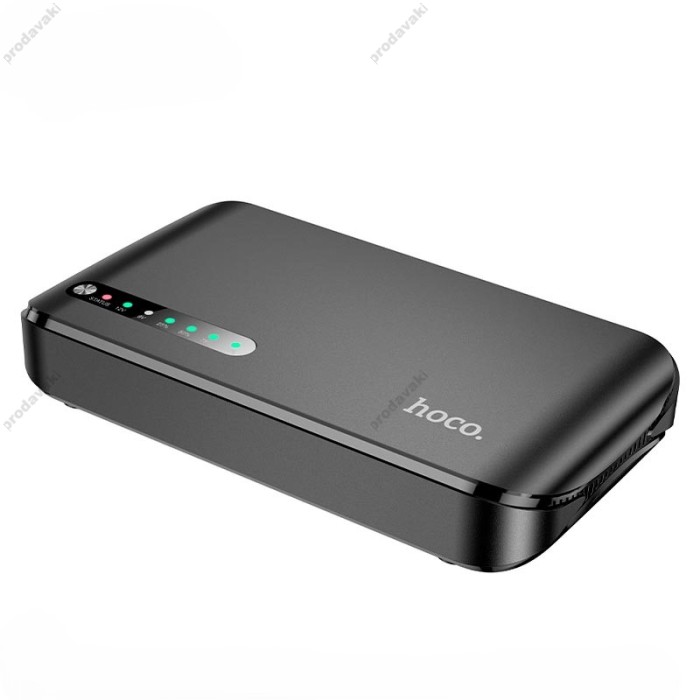 Повербанк портативний акумулятор Power bank безперебійник Hoco DB62 Mini DC UPS 5v/9v/12V 18W 20000mAh