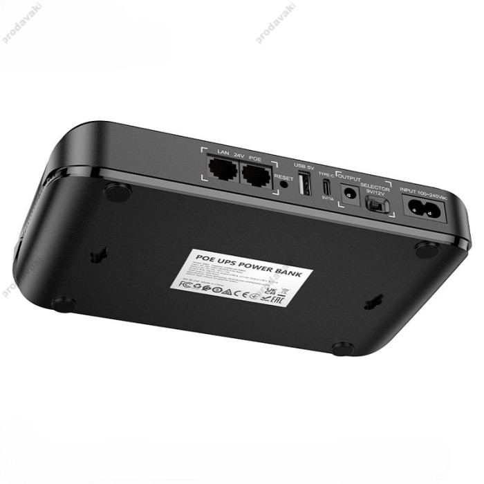 Повербанк портативний акумулятор Power bank безперебійник Hoco DB62 Mini DC UPS 5v/9v/12V 18W 20000mAh