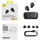 Бездротові Bluetooth навушники Baseus Bowie E18 True Wireless Earphones BT 5.3 Black A00023800123-00