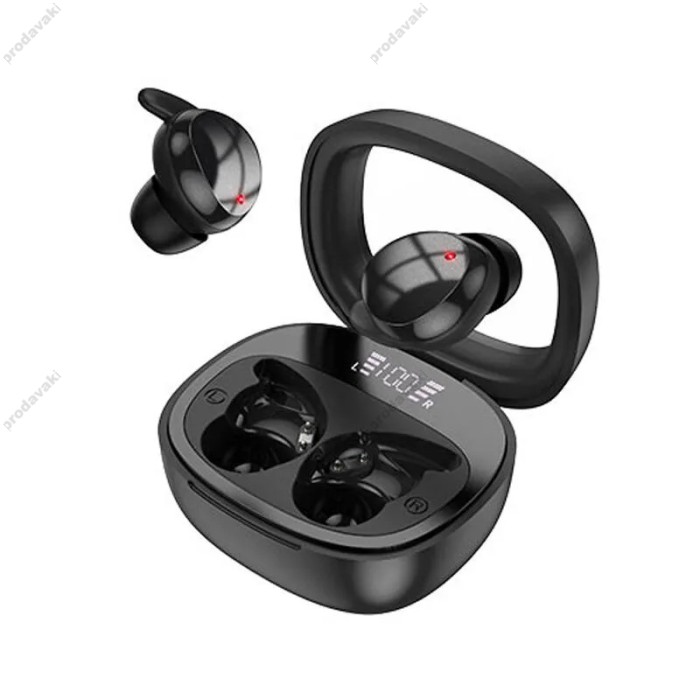 Бездротові Bluetooth навушники HOCO EW65 Shadow true wireless sleep headset BT 5.3 Black