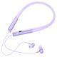 Бездротові Bluetooth навушники HOCO ES71 Platinum neck-mounted headset BT 5.3 Purple
